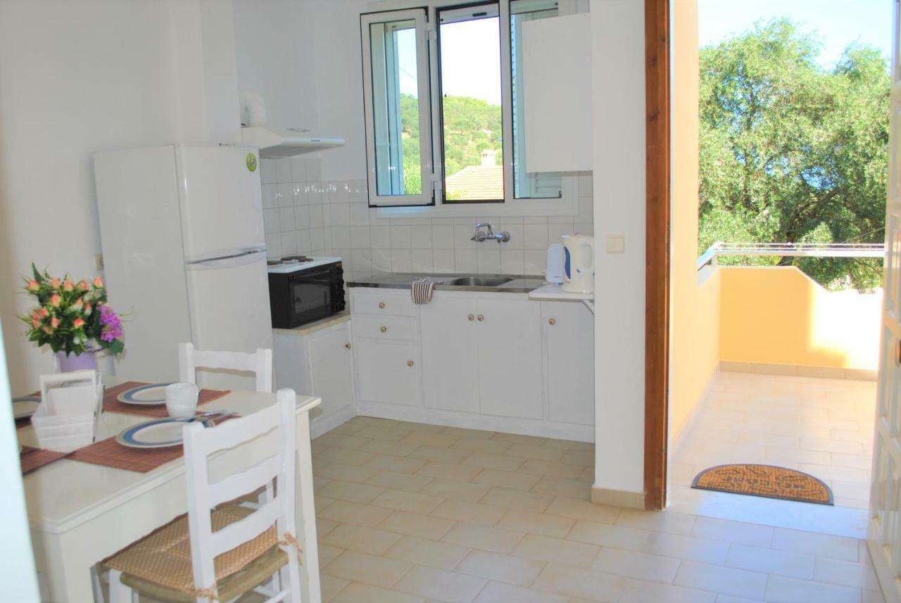 Lefkothea Apartments Kassiopi Bagian luar foto